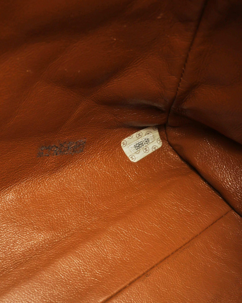 Chanel Suede CC Shoulder Bag