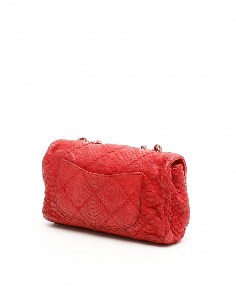 Chanel Classic Medium Python Ultimate Stitch Single Flap Bag