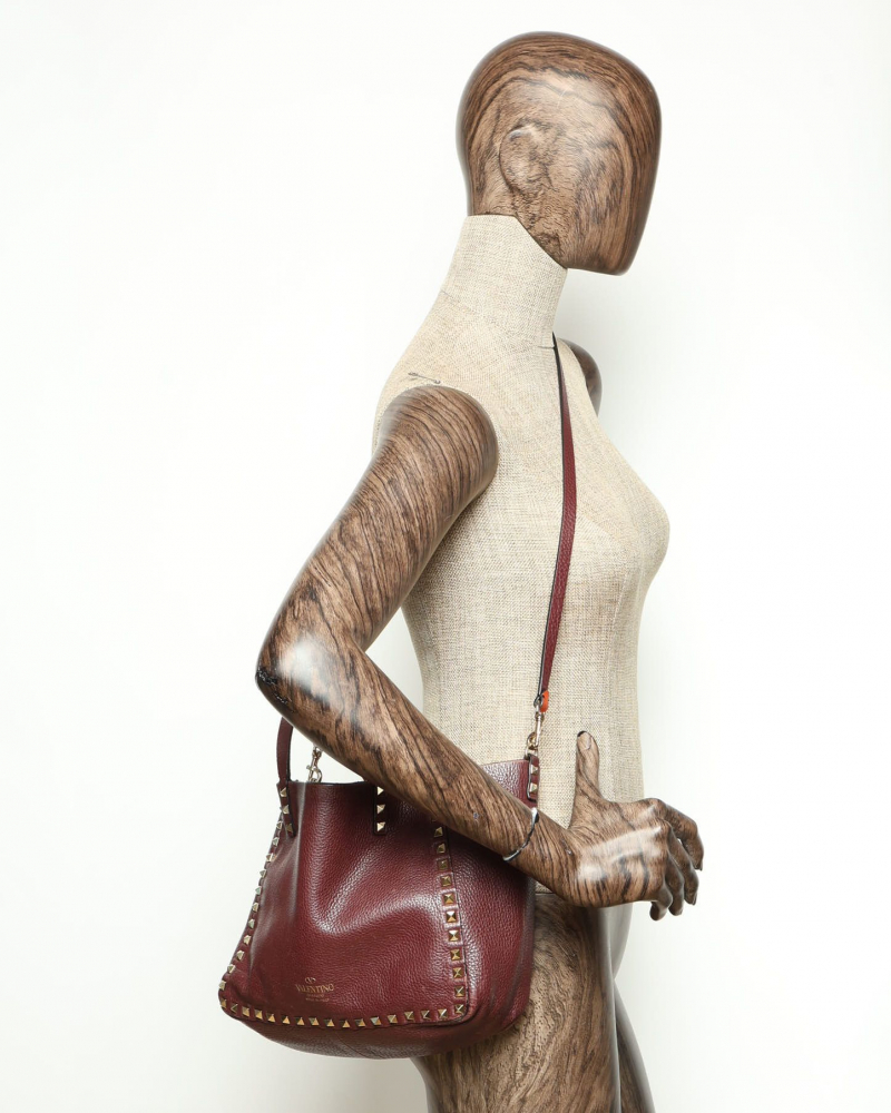 Valentino Garavani Rockstund Reversible Tote Bag