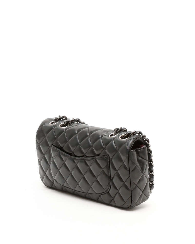 Chanel Classic East West Single Flap Bag