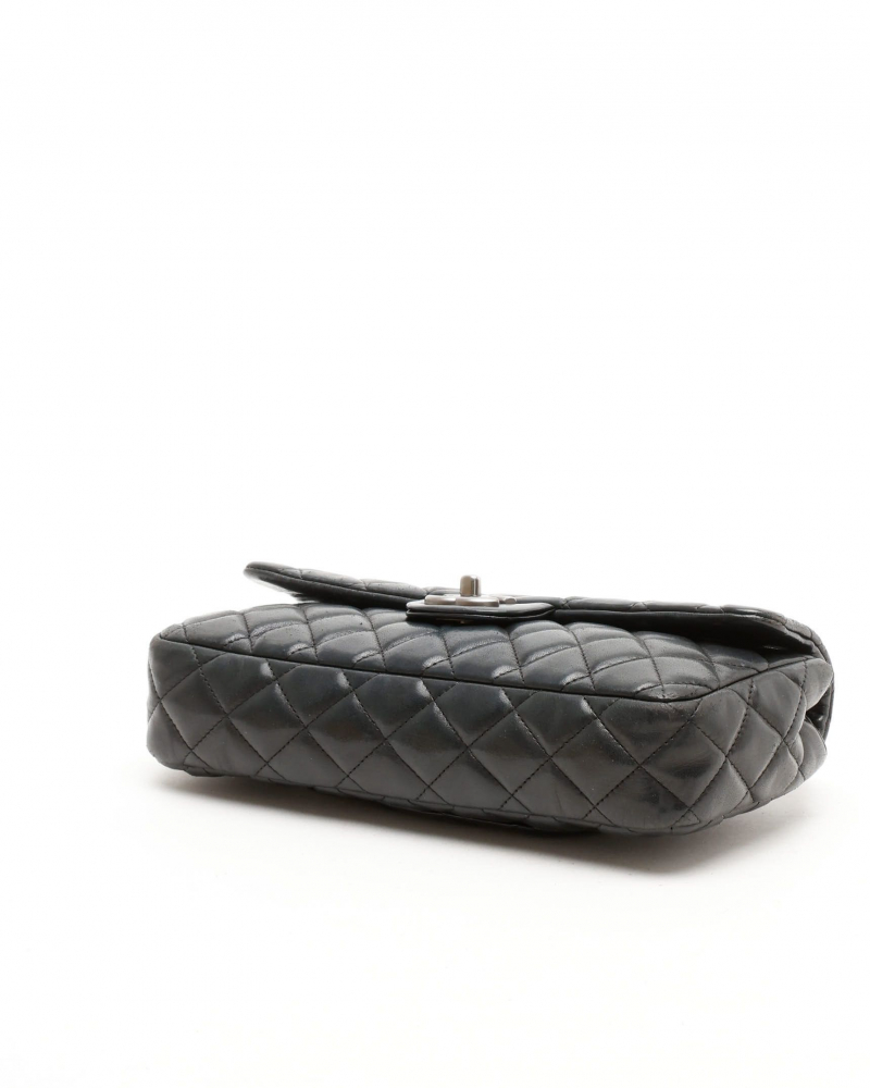 Chanel Classic East West Single Flap Bag