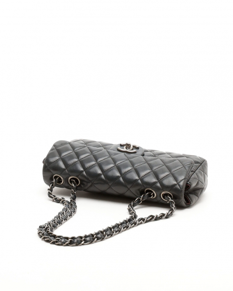 Chanel Classic East West Single Flap Bag