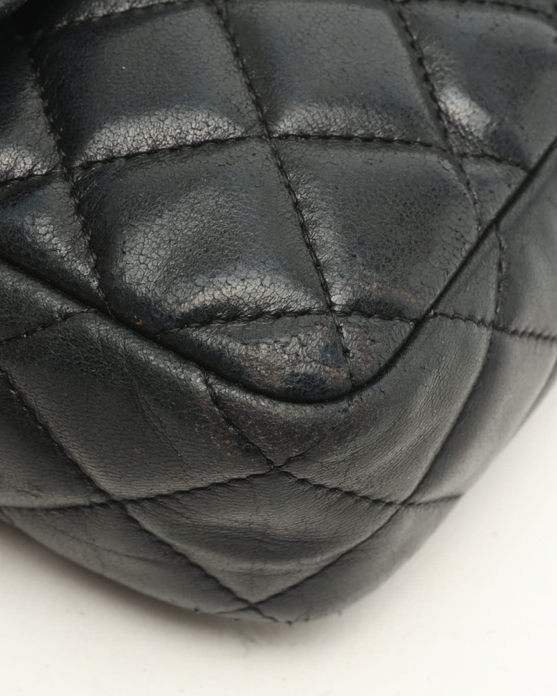 Chanel Classic East West Single Flap Bag