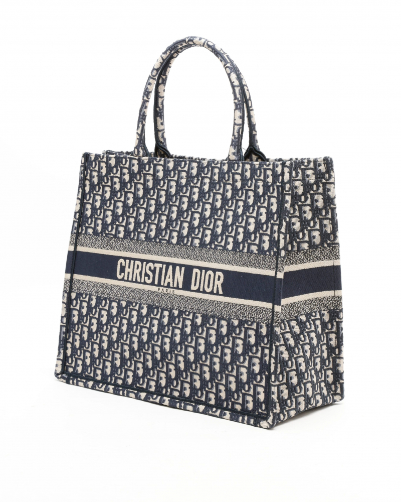 Christian Dior Large Oblique Book Tote Bag