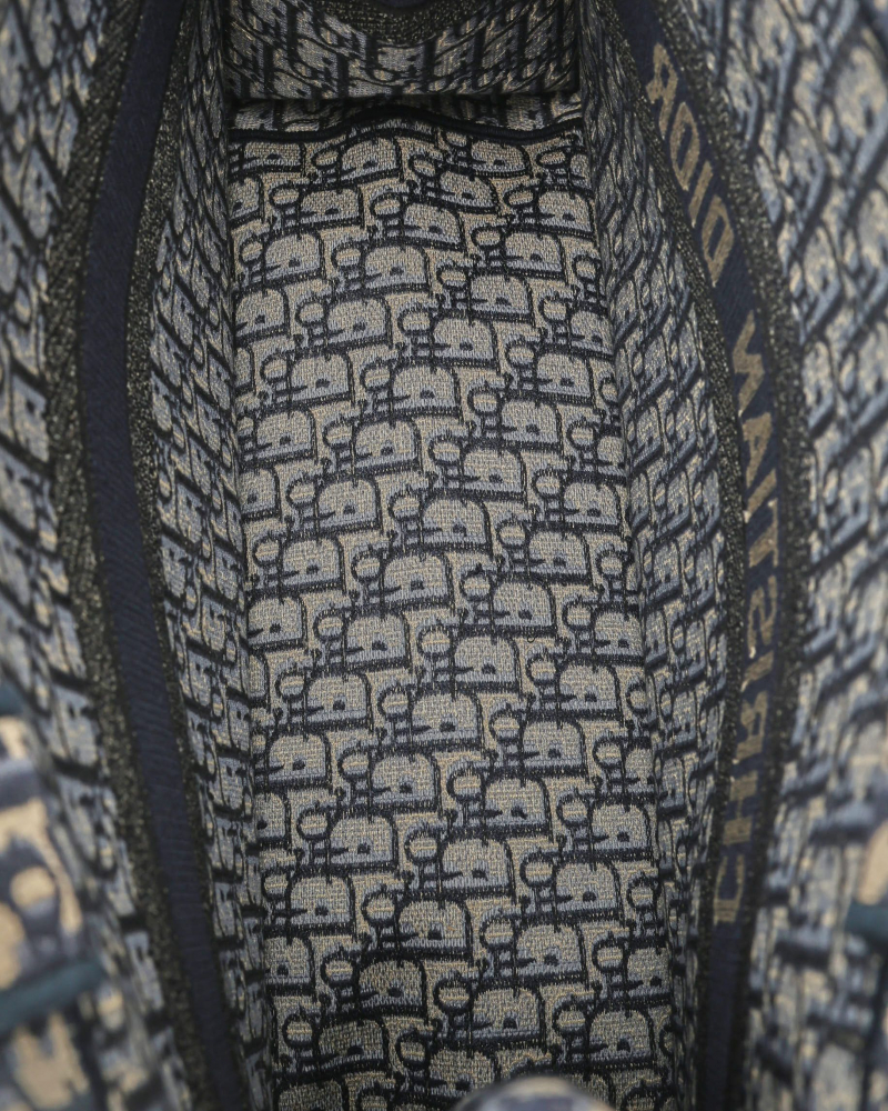 Christian Dior Large Oblique Book Tote Bag