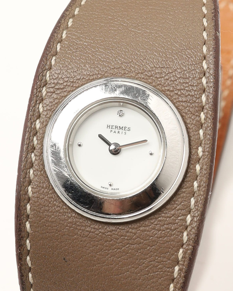 Hermès Faubourg Manchette 19mm Ref FG2.110 Rare Watch