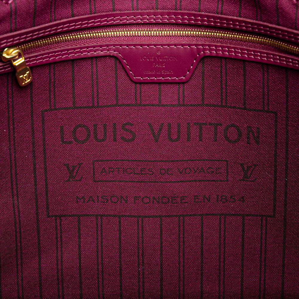 Louis Vuitton AB Louis Vuitton Brown Monogram Canvas Fabric Monogram Totem Neo Neverfull MM Spain