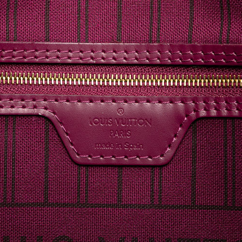 Louis Vuitton AB Louis Vuitton Brown Monogram Canvas Fabric Monogram Totem Neo Neverfull MM Spain