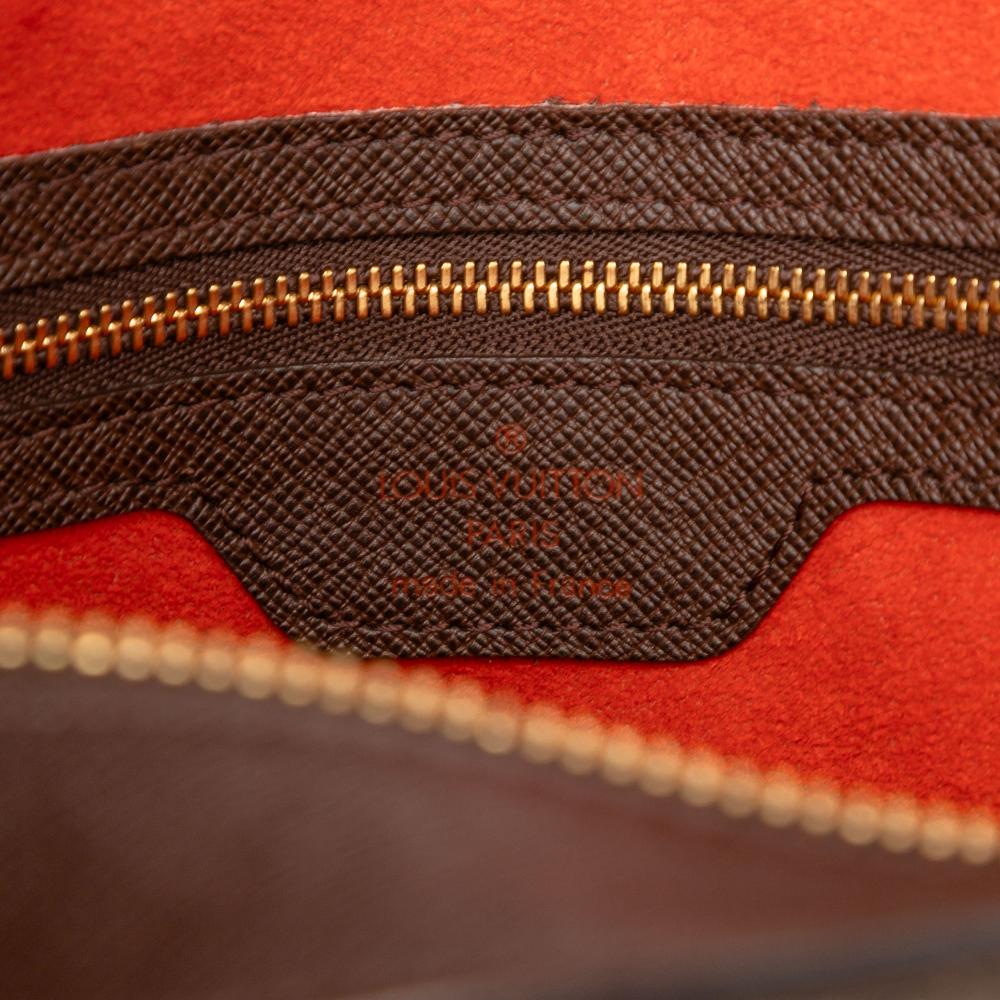 Louis Vuitton B Louis Vuitton Brown Damier Canvas Fabric Damier Ebene Venice Sac Plat France