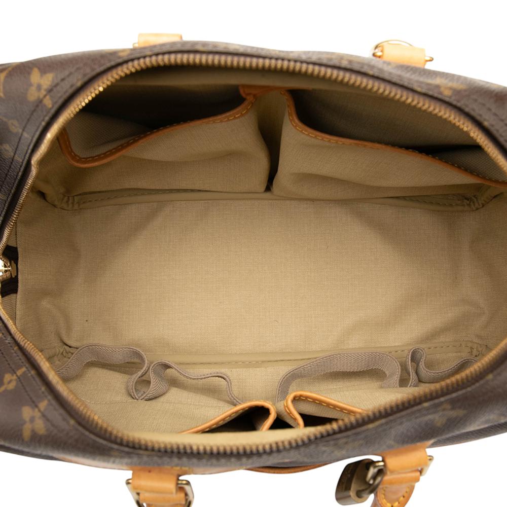 Louis Vuitton B Louis Vuitton Brown Monogram Canvas Fabric Monogram Deauville France