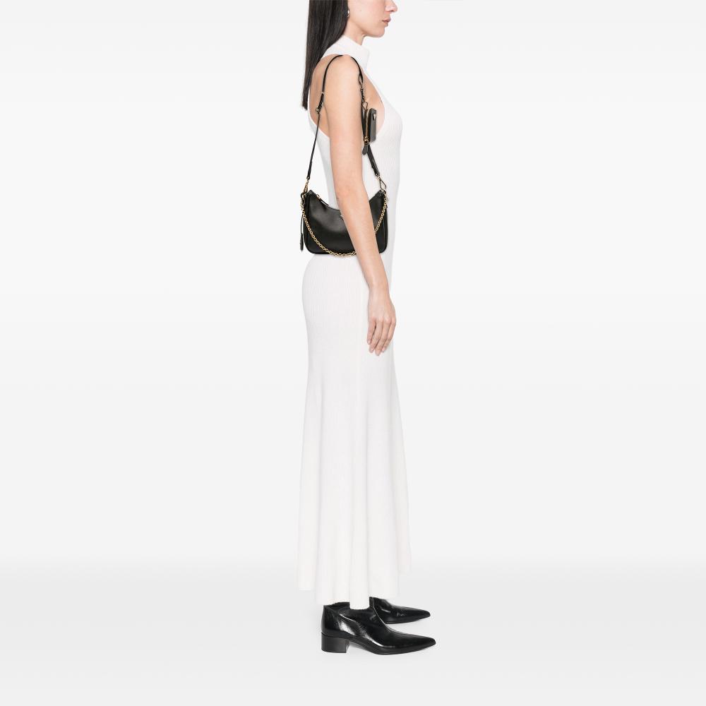 Prada B Prada Black Saffiano Leather Re Edition 2005 Satchel Italy