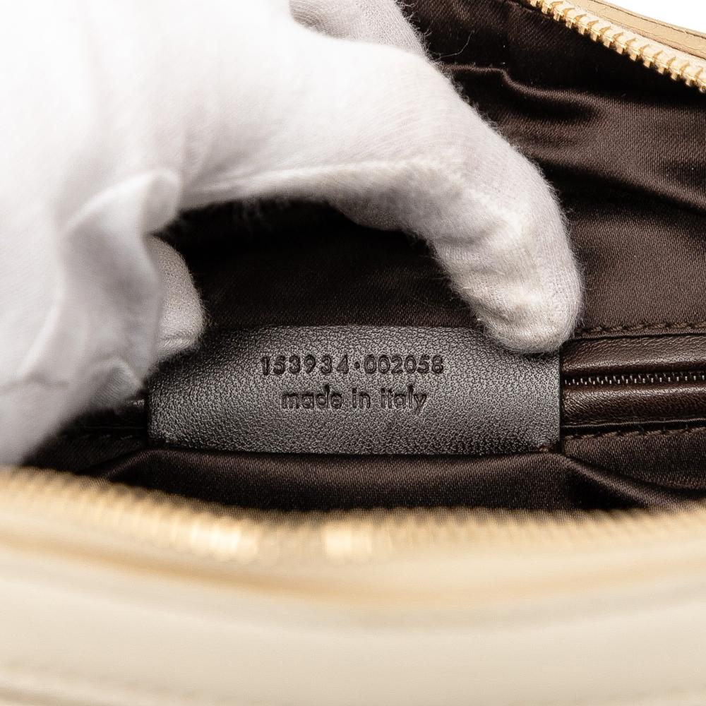 Saint Laurent B Saint Laurent Brown Light Beige Calf Leather Muse Satchel Italy