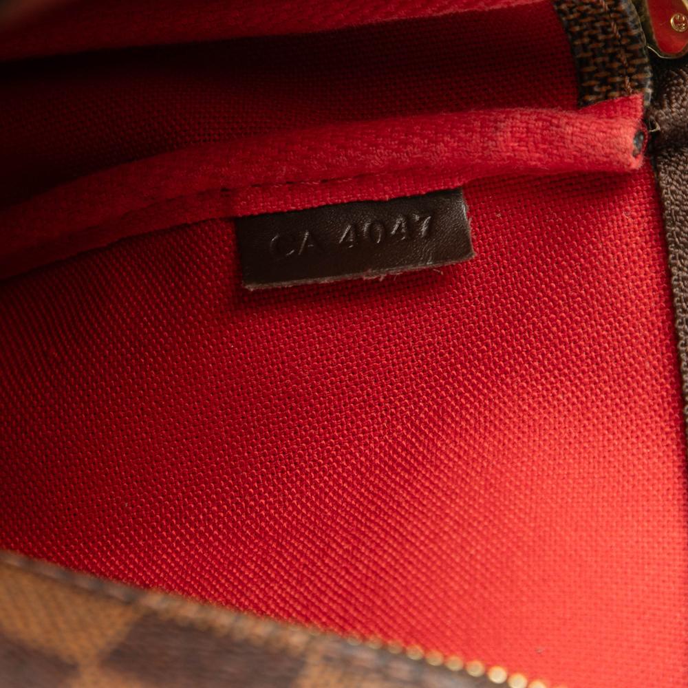 Louis Vuitton B Louis Vuitton Brown Damier Canvas Fabric Damier Ebene Pochette Accessoires Spain