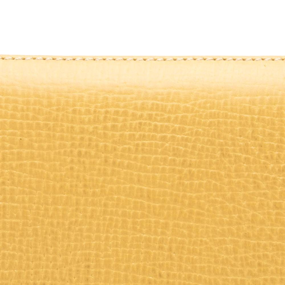 Loewe B LOEWE Yellow Calf Leather Tote Italy