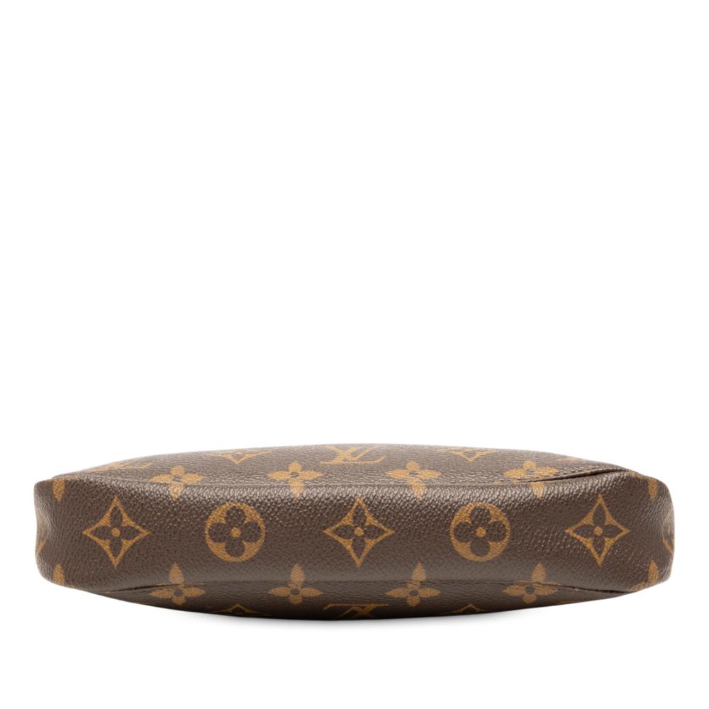 Louis Vuitton B Louis Vuitton Brown Monogram Canvas Fabric Monogram Pochette Accessoires France