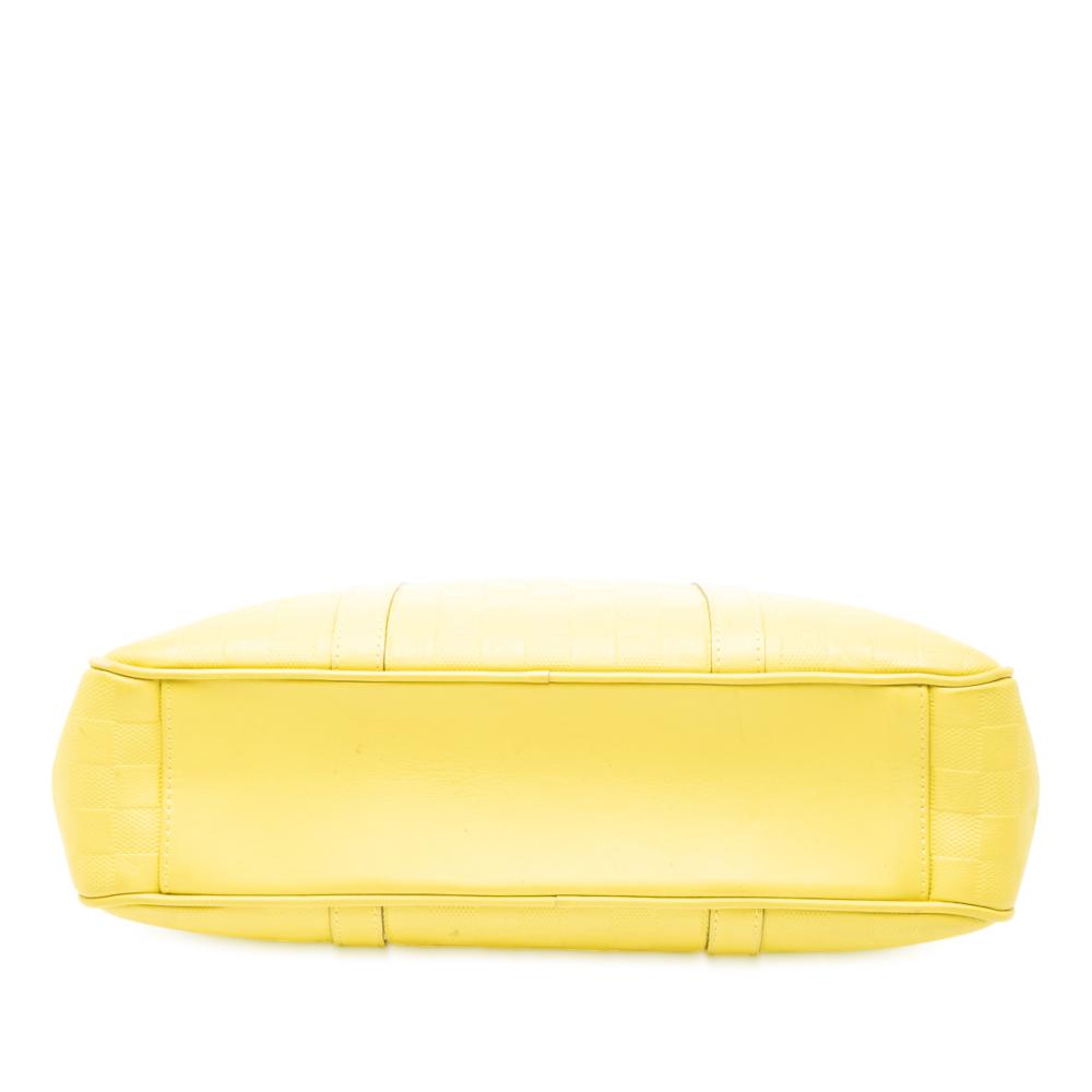 Louis Vuitton B Louis Vuitton Yellow Calf Leather Damier Infini Tadao Spain