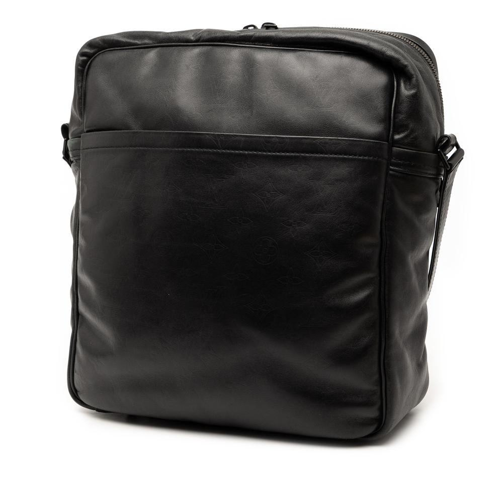 Louis Vuitton B Louis Vuitton Black Calf Leather Monogram Laser Clarkson Spain