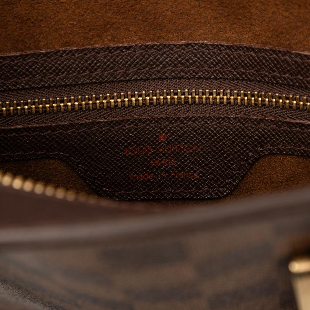Louis Vuitton B Louis Vuitton Brown Damier Canvas Fabric Damier Ebene Venice Sac Plat France