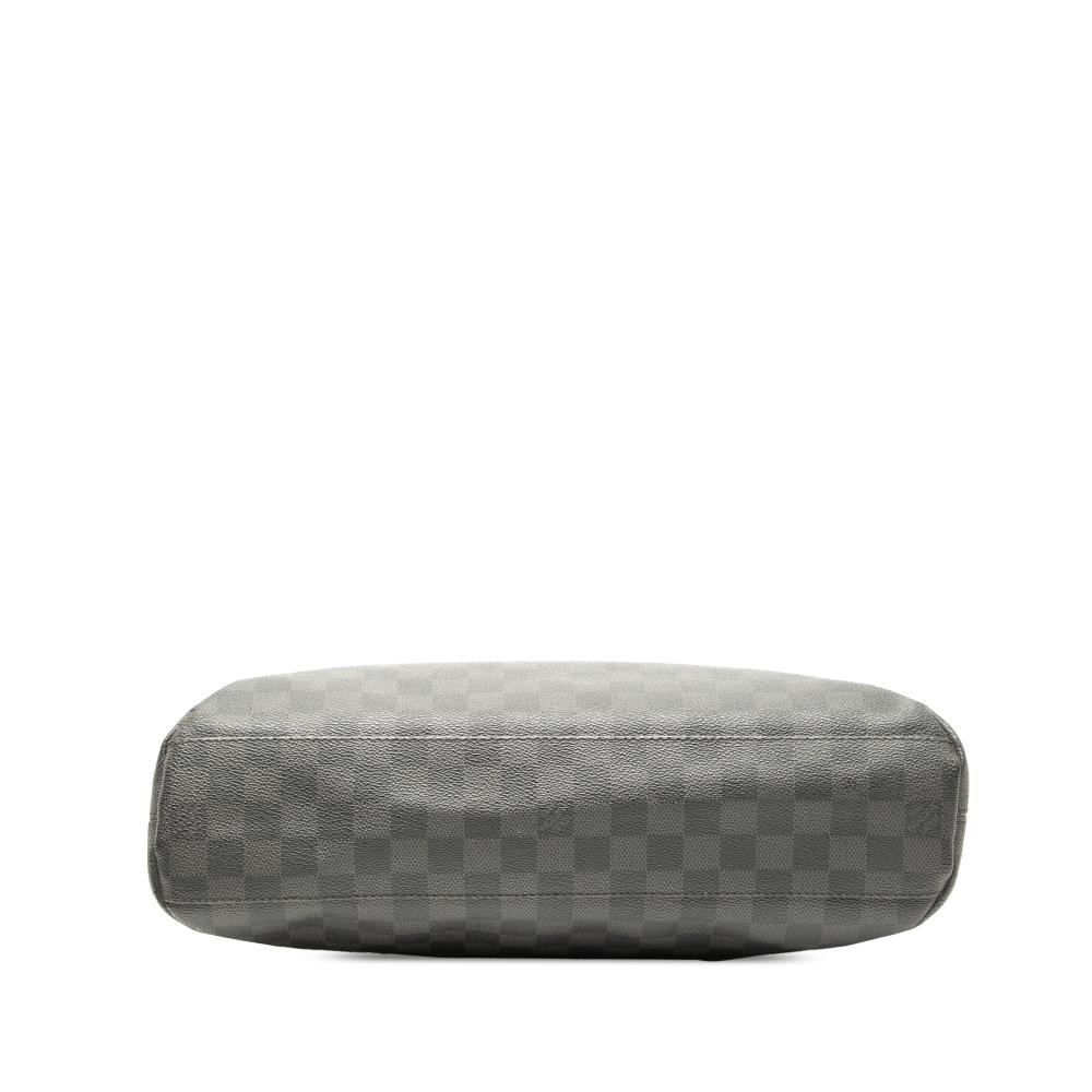 Louis Vuitton B Louis Vuitton Black Damier Canvas Fabric Damier Graphite Mick MM France