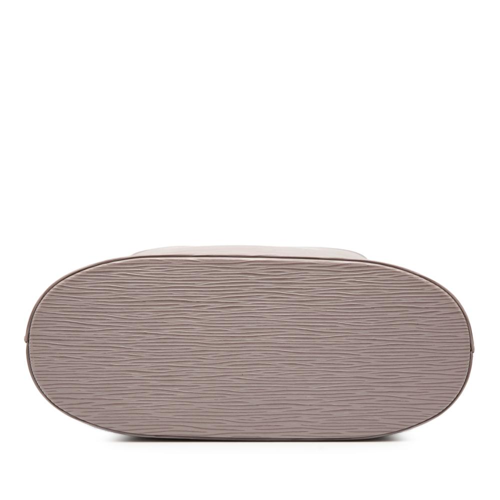 Louis Vuitton B Louis Vuitton Purple Epi Leather Leather Epi Sac Verseau France