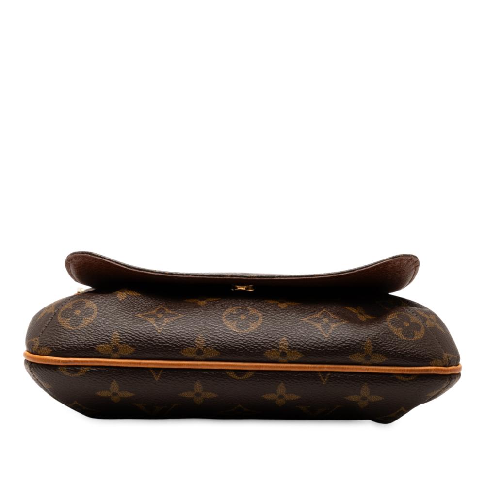 Louis Vuitton B Louis Vuitton Brown Monogram Canvas Fabric Monogram Musette Salsa Short Strap Spain
