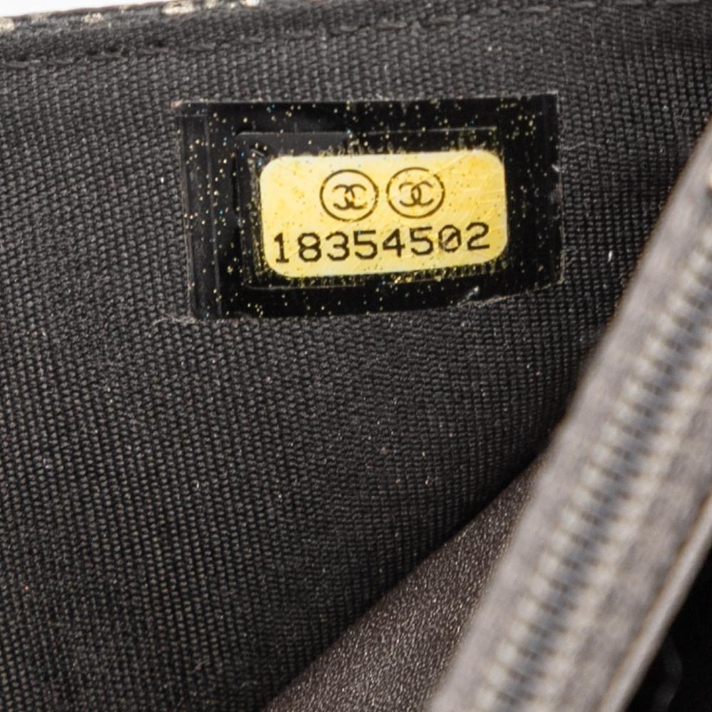 Chanel B Chanel Black Caviar Leather Leather CC Metallic Caviar Wallet on Chain Spain