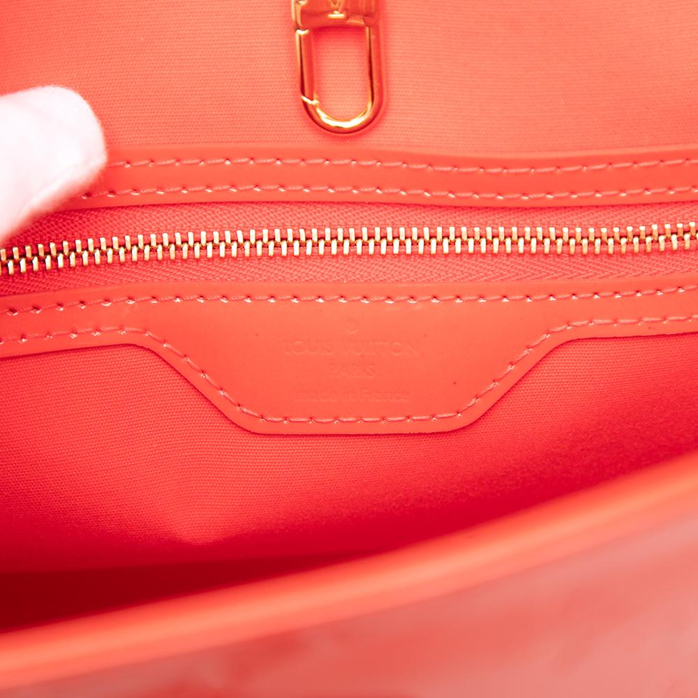 Louis Vuitton AB Louis Vuitton Red Vernis Leather Leather Monogram Vernis Avalon MM France