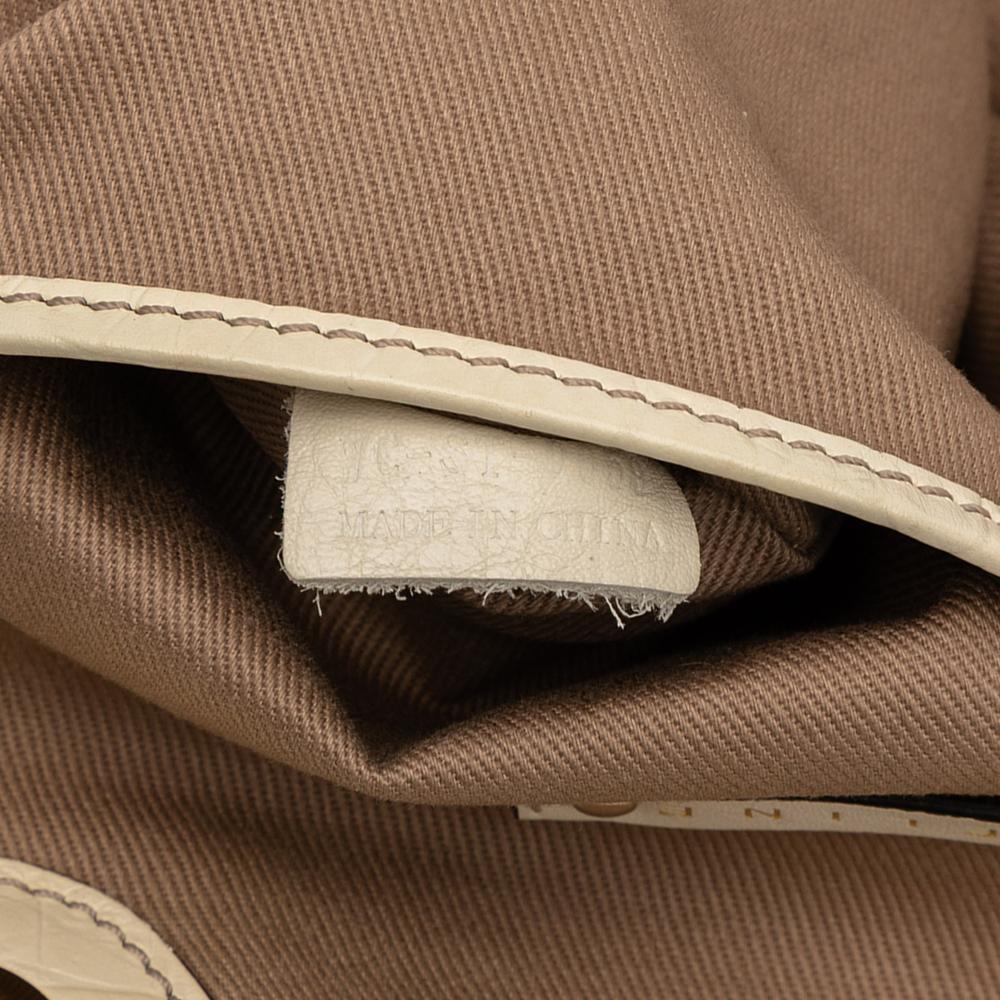 Celine B Celine Brown Beige Canvas Fabric Macadam Tassel Frame Satchel China