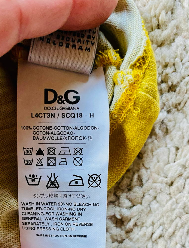 Dolce&Gabbana T-Shirt mit Kapuze, Print