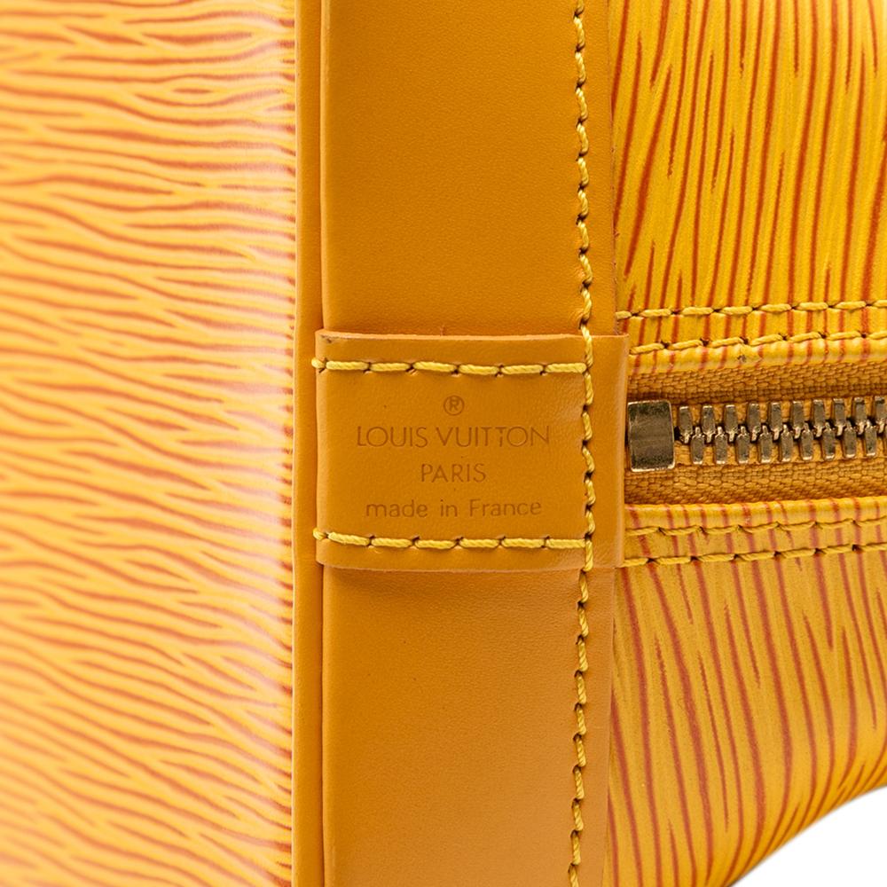 Louis Vuitton B Louis Vuitton Yellow Epi Leather Leather Epi Alma PM France