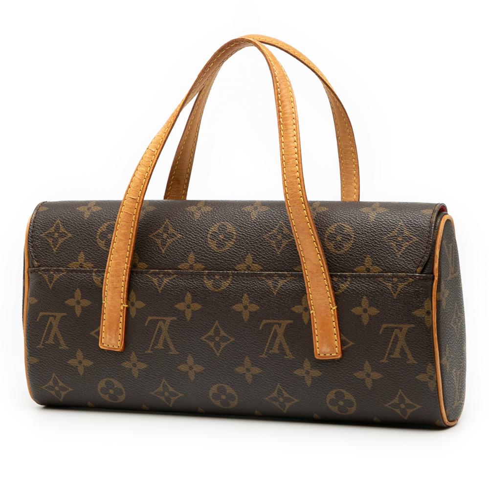 Louis Vuitton B Louis Vuitton Brown Monogram Canvas Fabric Monogram Sonatine France