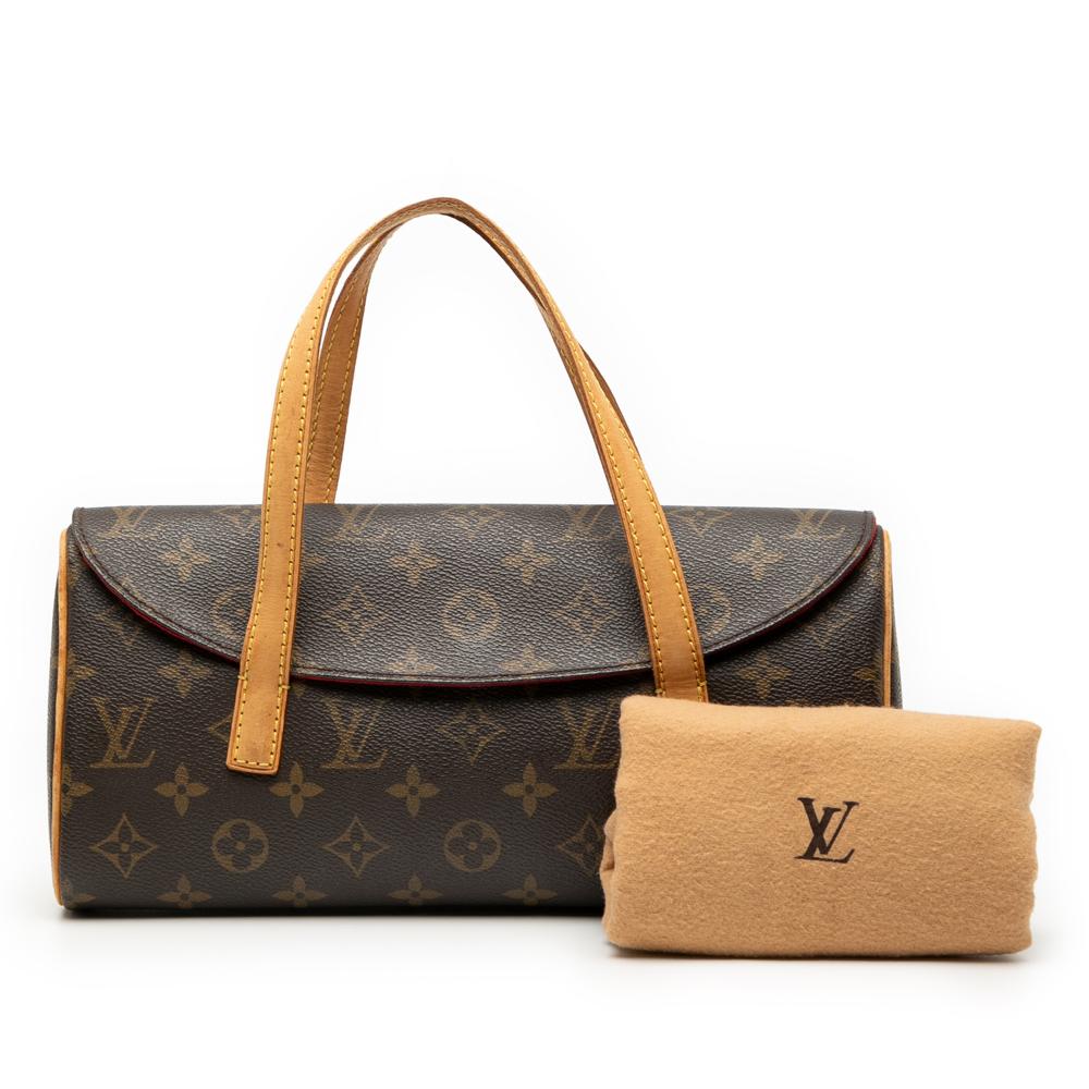 Louis Vuitton B Louis Vuitton Brown Monogram Canvas Fabric Monogram Sonatine France