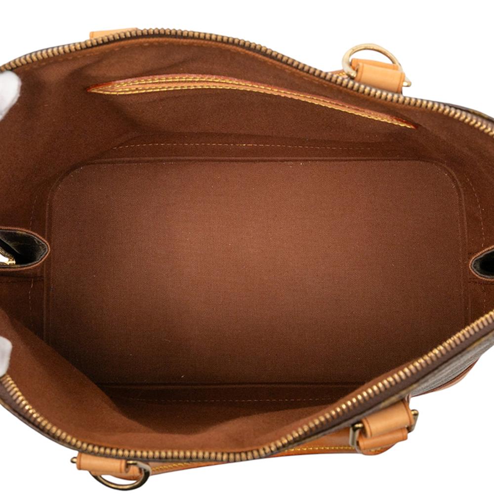 Louis Vuitton B Louis Vuitton Brown Monogram Canvas Fabric Monogram Alma PM France