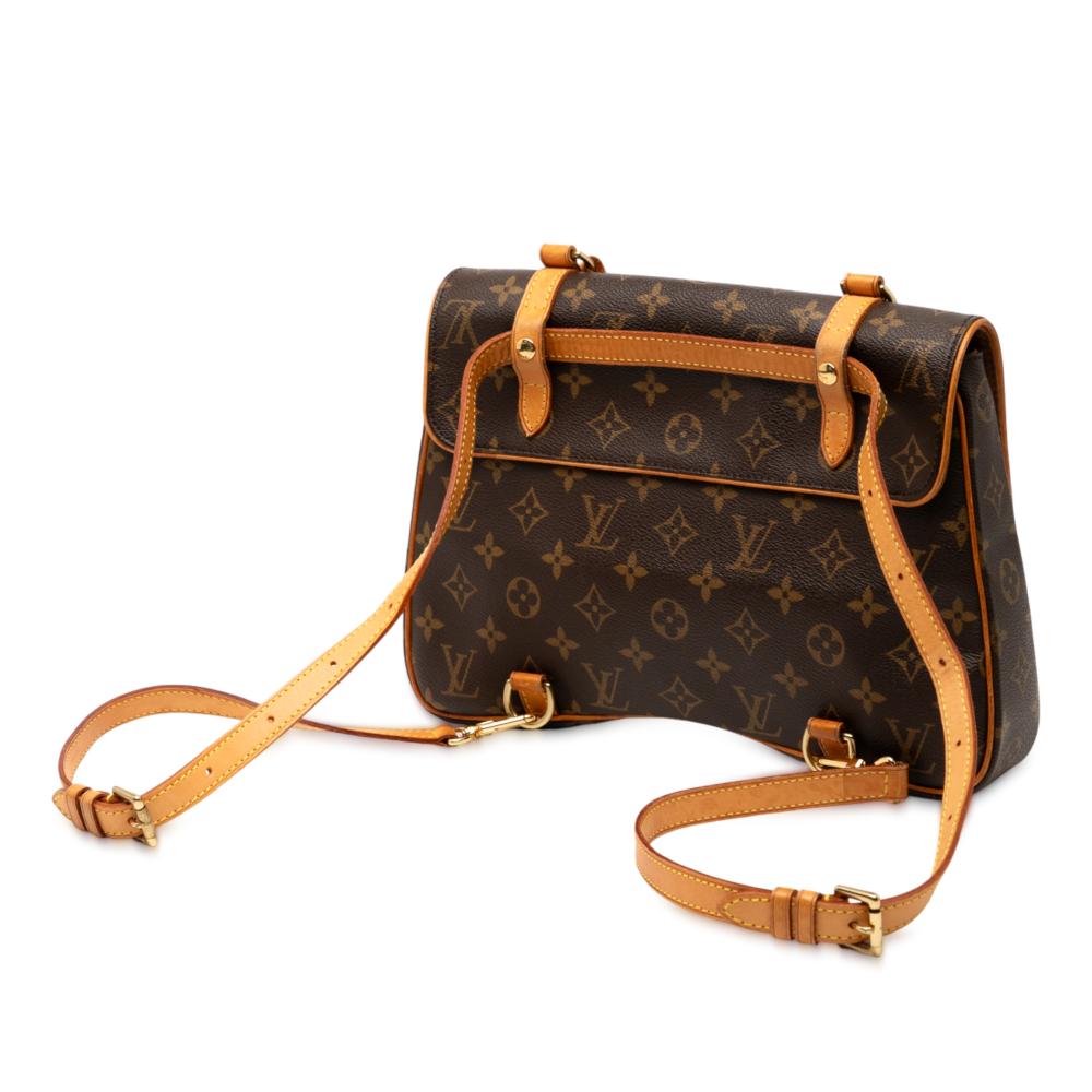 Louis Vuitton B Louis Vuitton Brown Monogram Canvas Fabric Monogram Marelle Sac a Dos France