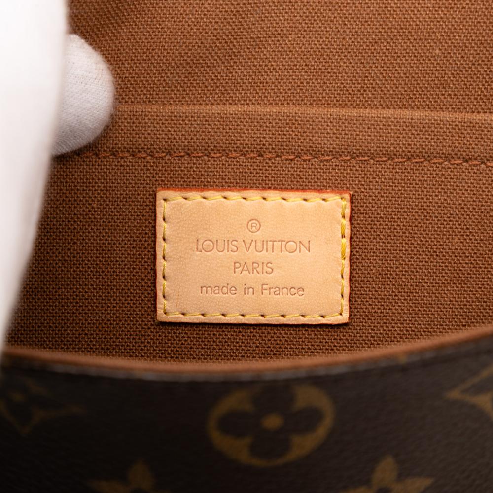 Louis Vuitton B Louis Vuitton Brown Monogram Canvas Fabric Monogram Marelle Sac a Dos France