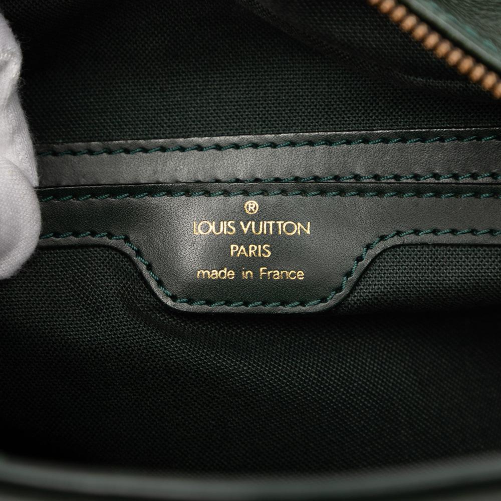 Louis Vuitton B Louis Vuitton Green Dark Green Taiga Leather Leather Taiga Reporter PM France