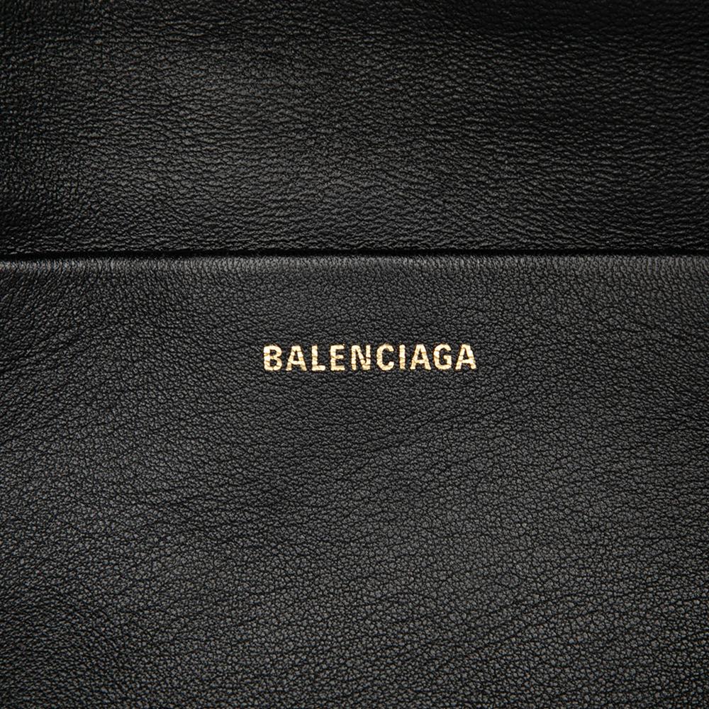 Balenciaga B Balenciaga Black Canvas Fabric Souvenir XS Belt Bag Italy