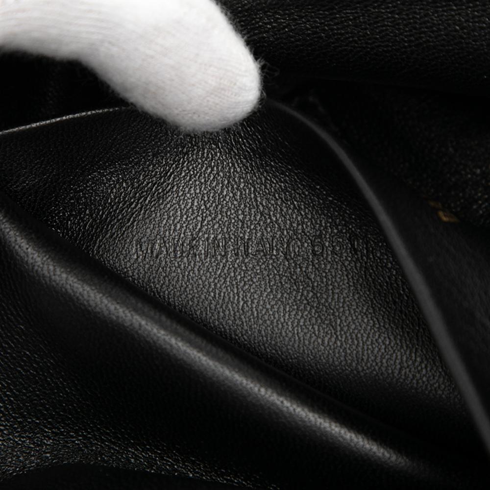 Balenciaga B Balenciaga Black Canvas Fabric Souvenir XS Belt Bag Italy