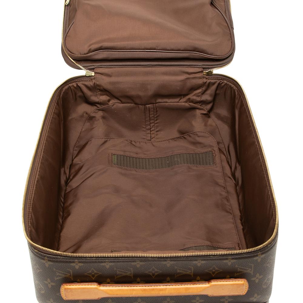 Louis Vuitton B Louis Vuitton Brown Monogram Canvas Fabric Monogram Pegase 45 France