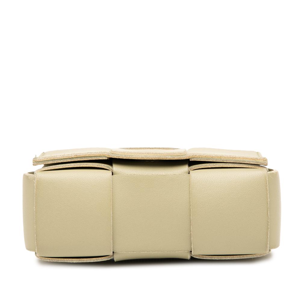 Bottega Veneta Brown Candy Nappa Intrecciato Cassette Crossbody Italy