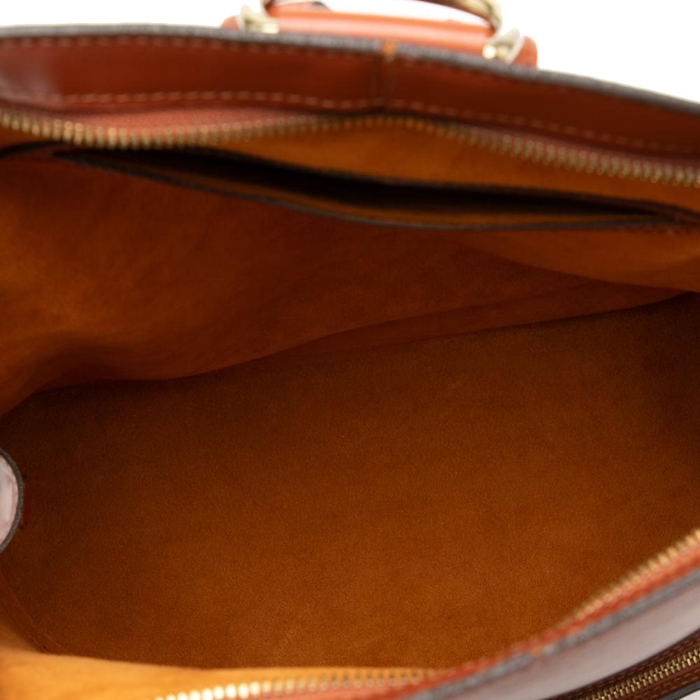 Louis Vuitton B Louis Vuitton Brown Epi Leather Leather Epi Gobelins France