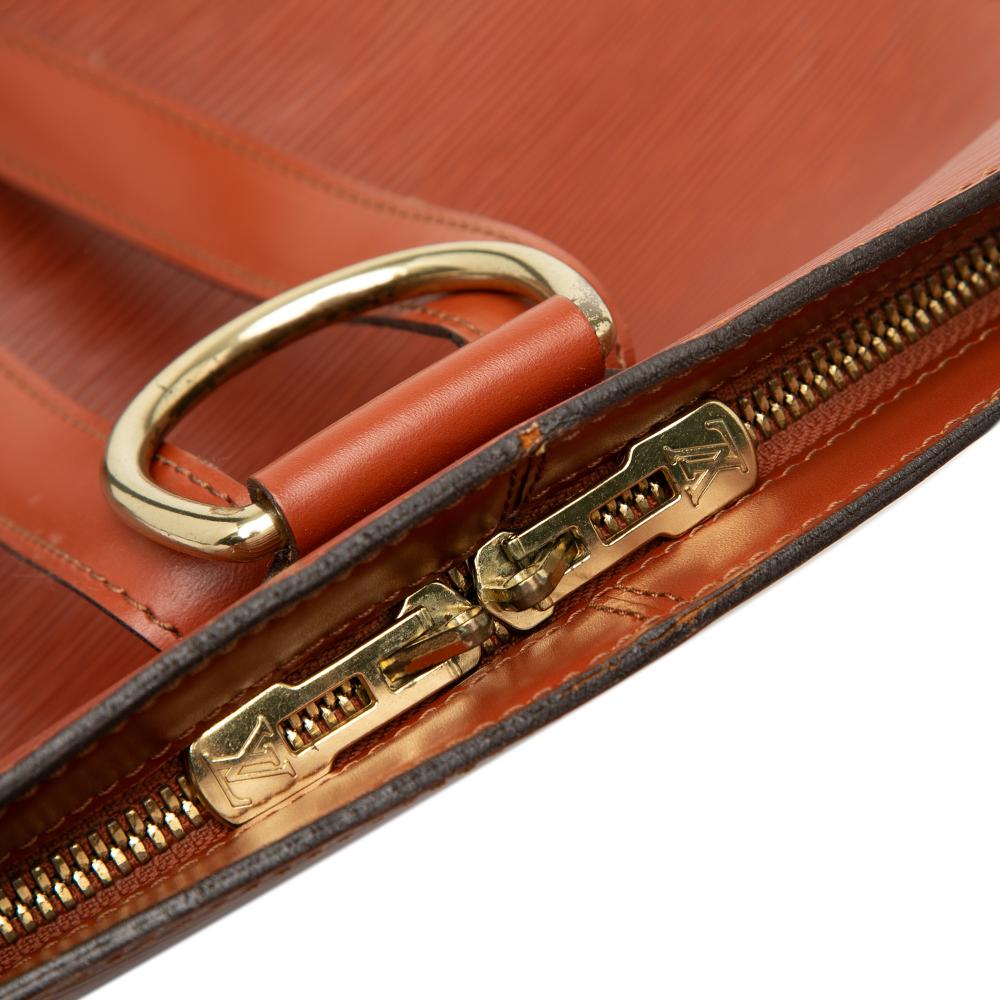 Louis Vuitton B Louis Vuitton Brown Epi Leather Leather Epi Gobelins France