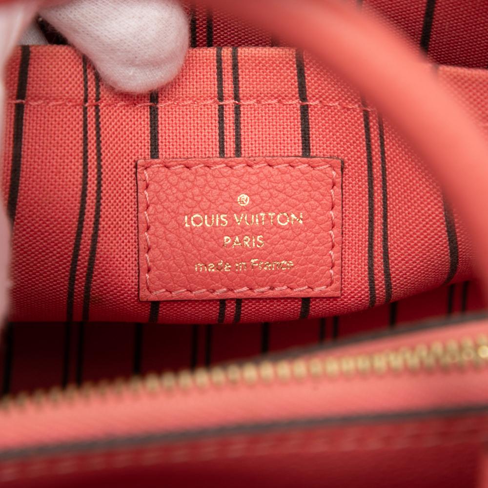 Louis Vuitton B Louis Vuitton Pink Blush Monogram Empreinte Leather Montaigne BB France