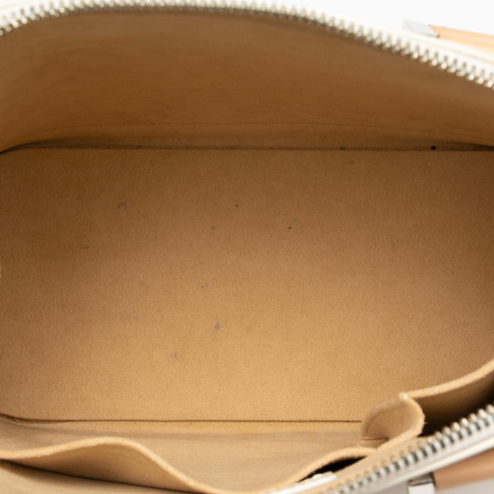 Louis Vuitton B Louis Vuitton White Calf Leather Stephen Sprouse Graffiti Alma MM France