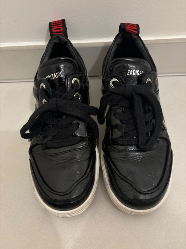 Zadig & Voltaire Sneakers aus Lackleder