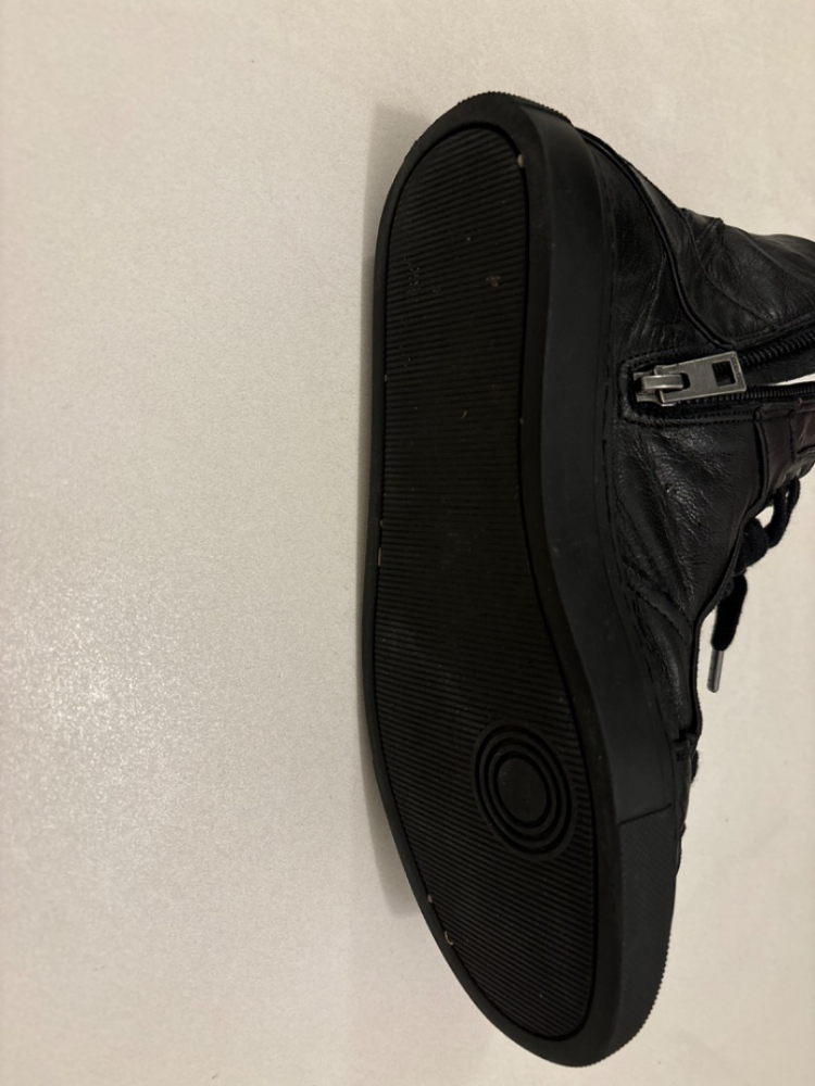 Zadig & Voltaire High Flash schwarze Turnschuhe