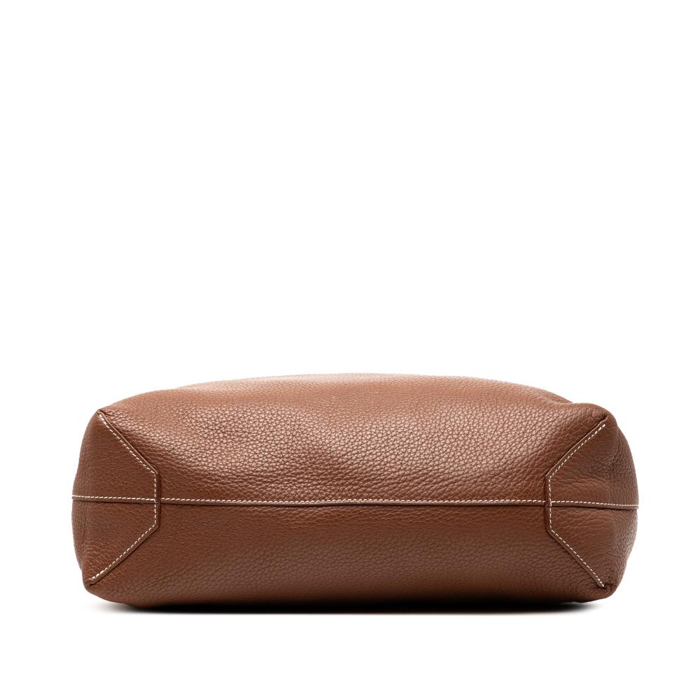 Hermès B Hermès Brown Calf Leather Clemence Double Sens 36 France