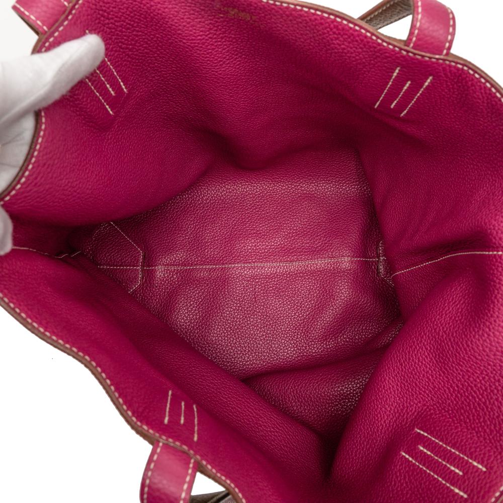 Hermès B Hermès Brown Calf Leather Clemence Double Sens 36 France