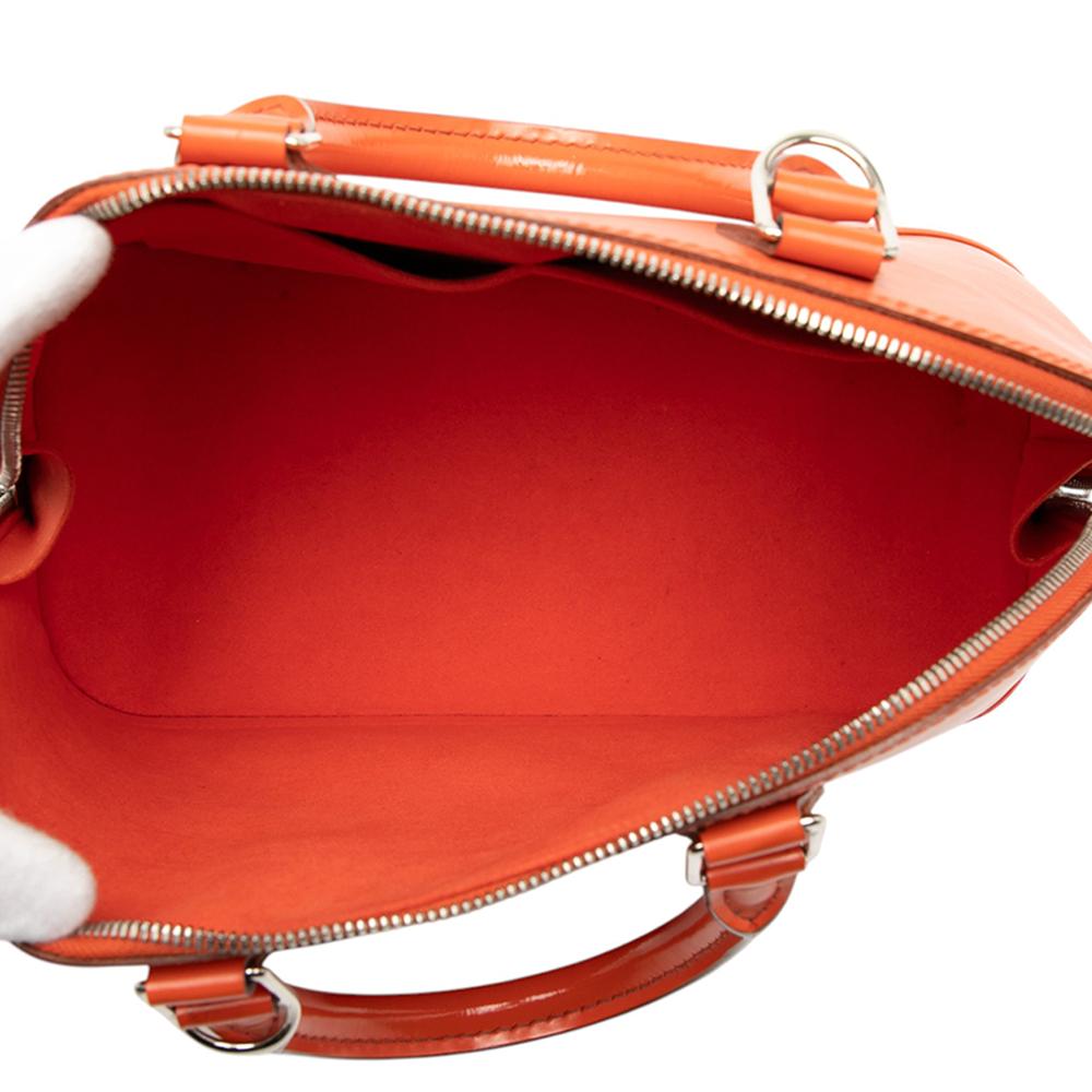 Louis Vuitton B Louis Vuitton Orange Epi Leather Leather Epi Alma PM France