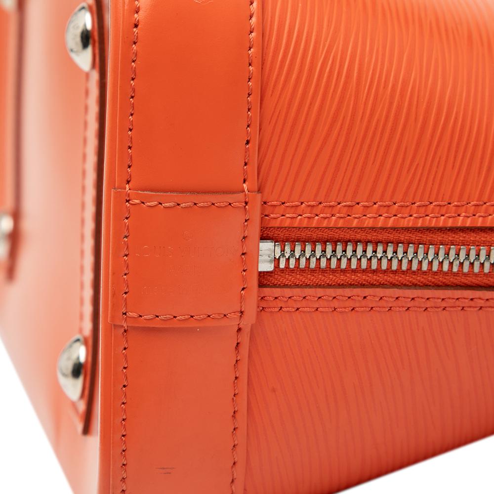 Louis Vuitton B Louis Vuitton Orange Epi Leather Leather Epi Alma PM France